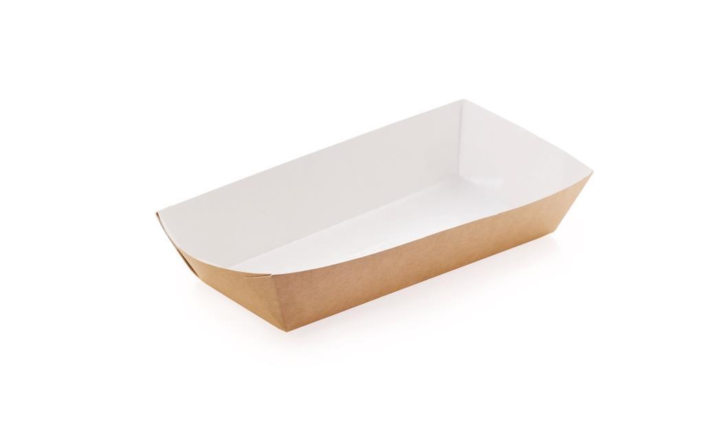 Упаковка для картофеля фри OSQ TRAY 800 мл, 220х115х45 мм