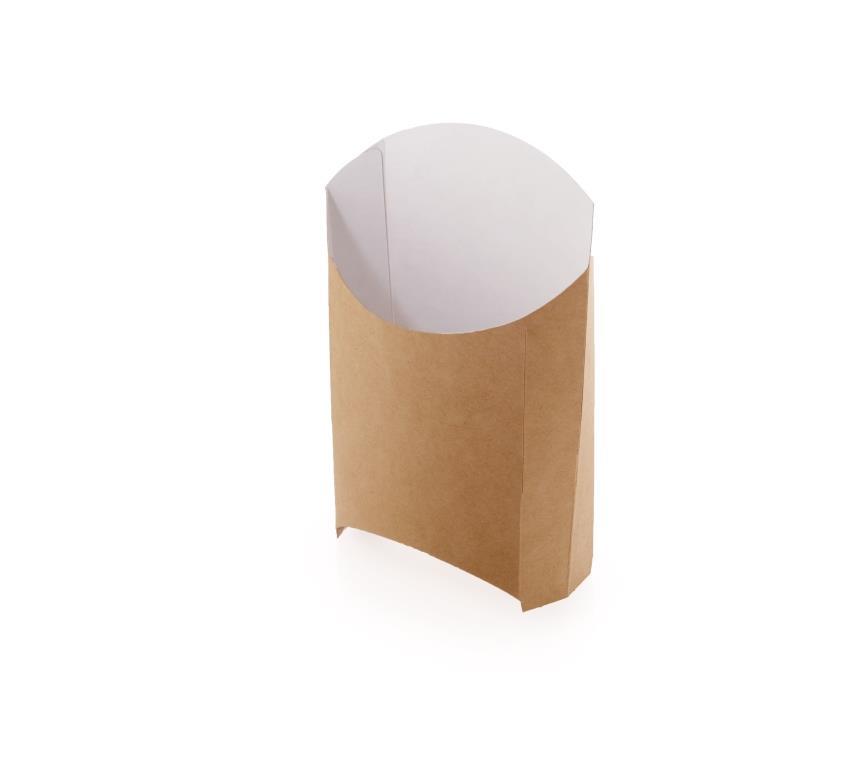 Упаковка для картофеля фри OSQ FRY M, 110х54х111 мм