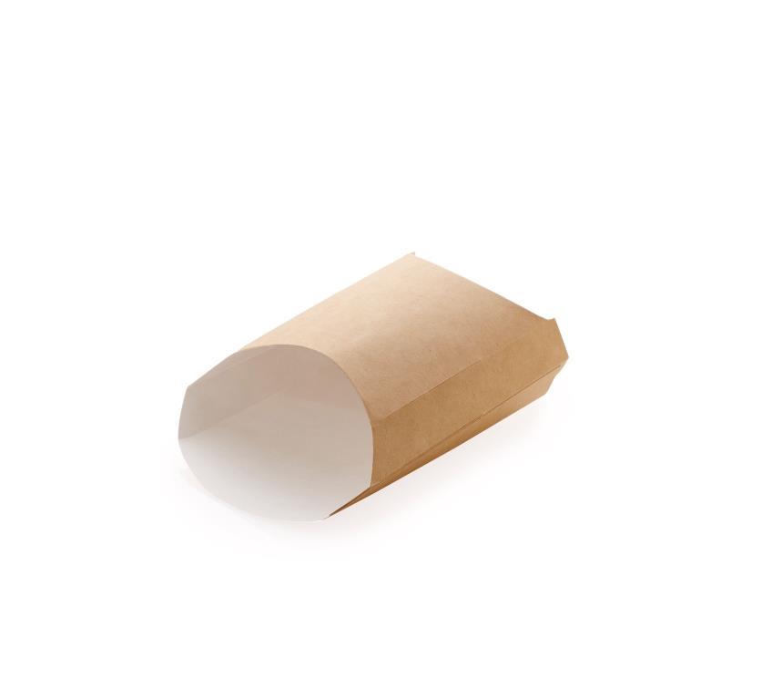 Упаковка для картофеля фри OSQ FRY M, 110х54х111 мм