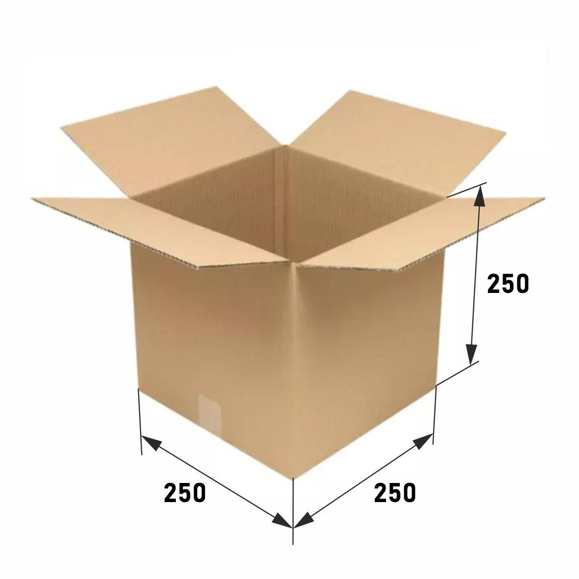 КартоннаяКоробка 250x250x250 мм