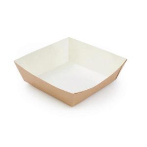 Упаковка для картофеля фри OSQ TRAY 550 мл, 139х139х42 мм