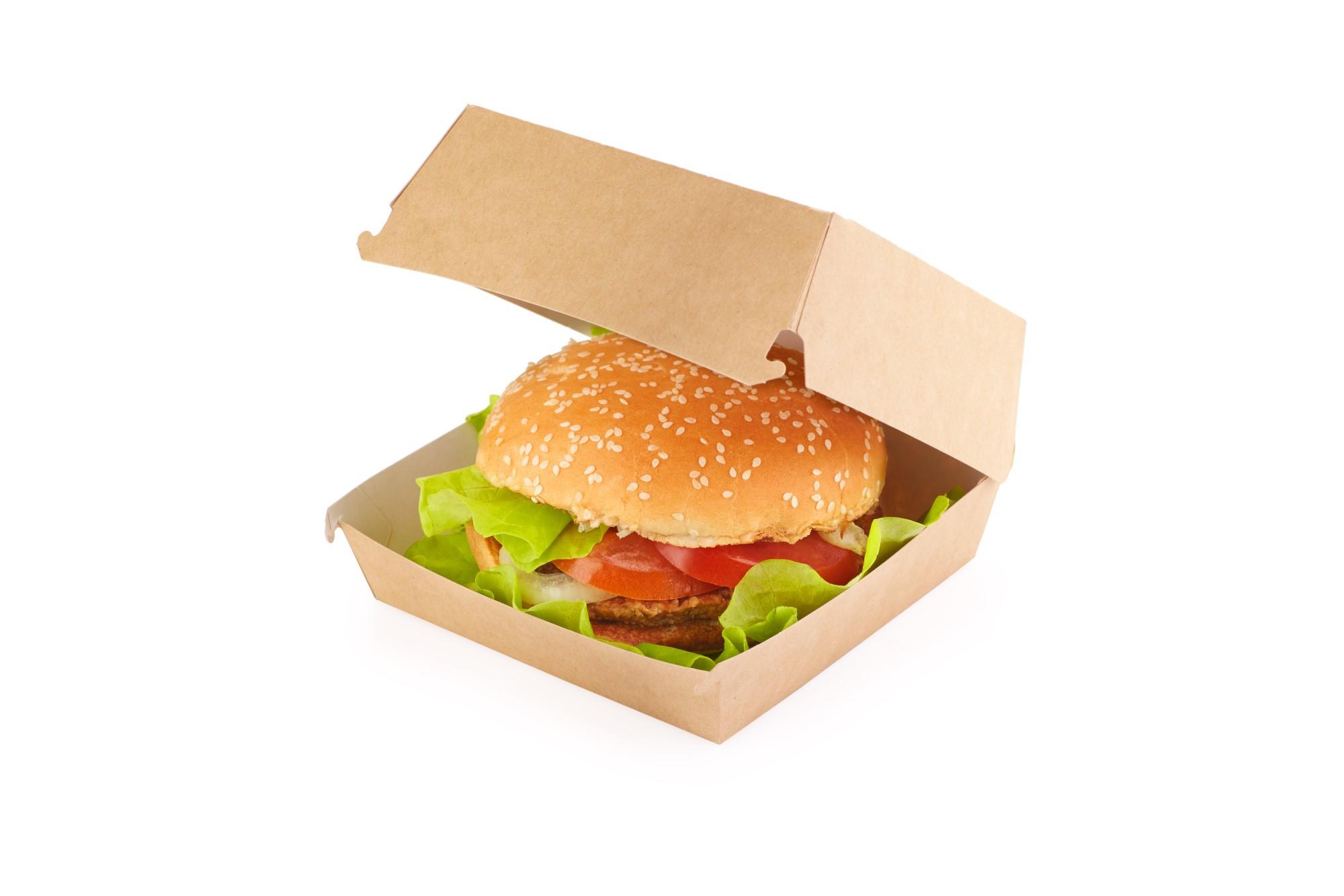 Упаковка OSQ Burger M Pure Kraft для бургеров