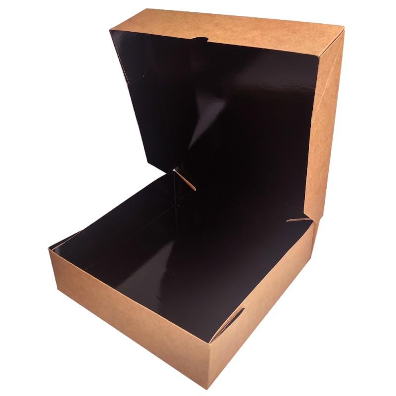 Коробка крафт ECO TABOX 1500 PRO Black Edition 200*200*45 мм