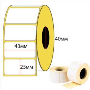 Термоэтикетка TOP (ТОП )43х25х2000/40