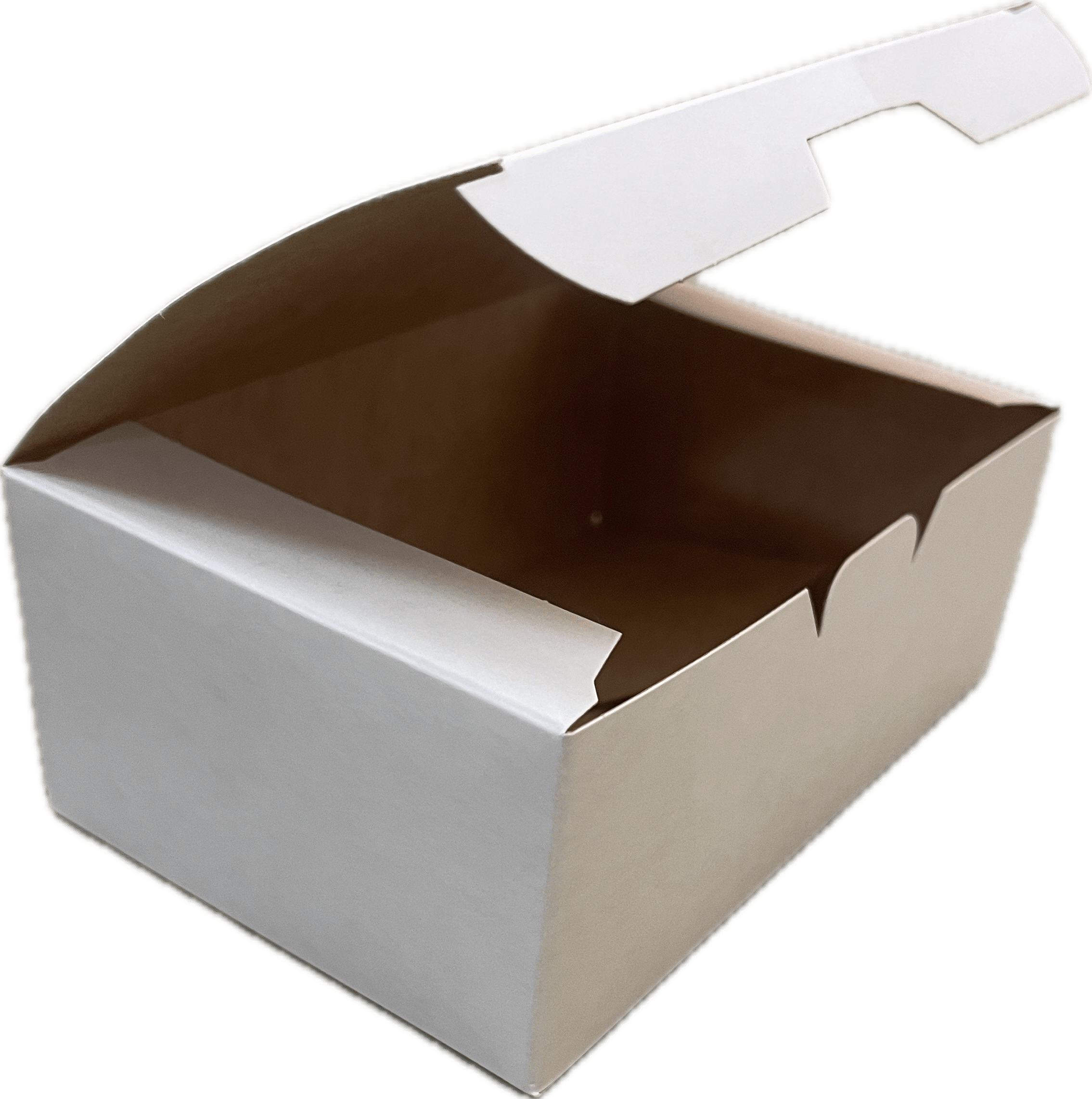 Коробка 115x75x45 мм, белая-крафт