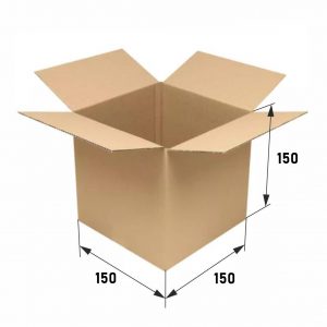 Гофрокороб 150х150х150 мм, Т-22, четыр.клапан